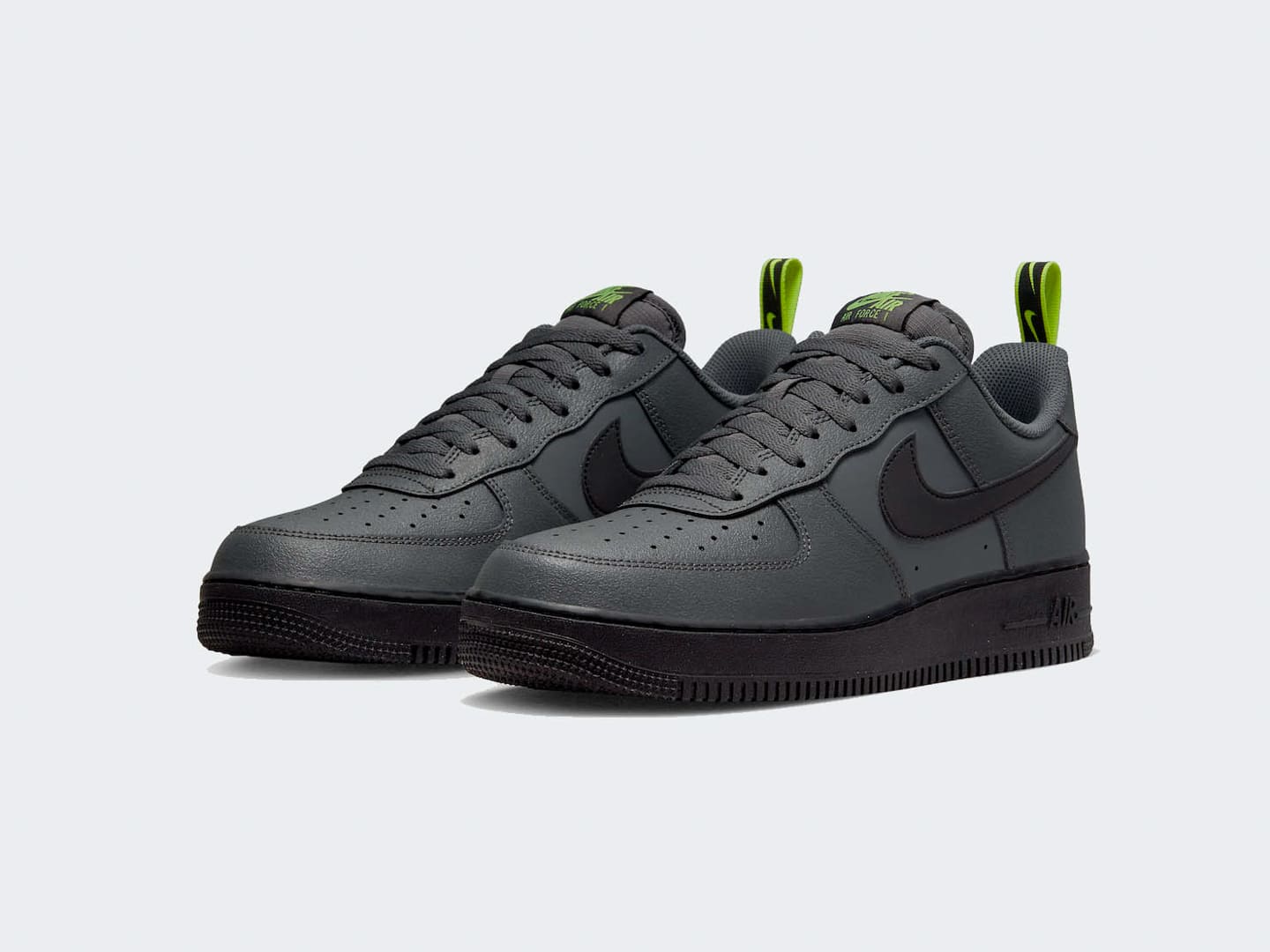 Nike air force 1 volt black best sale